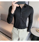 Camisa Social Slim Fit Masculina Premium-BR005