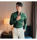 Camisa Social Slim Fit Masculina Premium-BR004