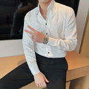 Camisa Social Slim Fit Masculina Premium-BR004