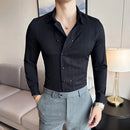 Camisa Social Slim Fit Masculina Premium-BR001