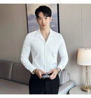 Camisa Social Slim Fit Masculina Premium-BR002