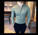 Camisa Social Slim Fit Masculina Premium-BR003
