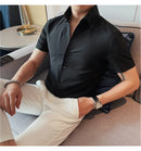 Camisa Social Slim Fit Masculina - Essencial Estilo:BR002