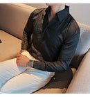 Camisa Social Slim Fit Masculina Premium-BR004