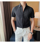 Camisa Social Slim Fit Masculina - Essencial Estilo:BR002