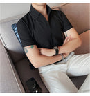 Camisa Social Slim Fit Masculina - Essencial Estilo:BR002