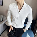 Camisa Social Slim Fit Masculina Premium-BR002