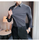 Camisa Social Slim Fit Masculina Premium-BR005