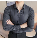 Camisa Social Slim Fit Masculina Premium-BR005