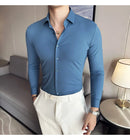 Camisa Social Slim Fit Masculina Premium-BR005