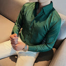 Camisa Social Slim Fit Masculina Premium-BR004