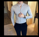 Camisa Social Slim Fit Masculina Premium-BR003