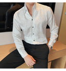 Camisa Social Slim Fit Masculina Premium-BR004