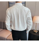 Camisa Social Slim Fit Masculina Premium-BR004