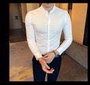 Camisa Social Slim Fit Masculina Premium-BR003