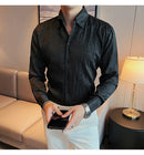 Camisa Social Slim Fit Masculina Premium-BR004
