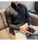 Camisa Social Slim Fit Masculina Premium-BR004