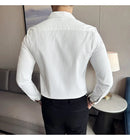 Camisa Social Slim Fit Masculina Premium-BR002