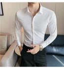 Camisa Social Slim Fit Masculina Premium-BR005