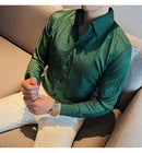 Camisa Social Slim Fit Masculina Premium-BR004