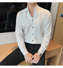Camisa Social Slim Fit Masculina Premium-BR004