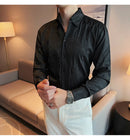 Camisa Social Slim Fit Masculina Premium-BR004