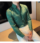 Camisa Social Slim Fit Masculina Premium-BR004