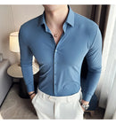 Camisa Social Slim Fit Masculina Premium-BR005