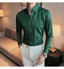 Camisa Social Slim Fit Masculina Premium-BR004