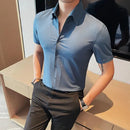 Camisa Social Slim Fit Masculina - Essencial Estilo:BR002