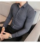 Camisa Social Slim Fit Masculina Premium-BR005