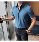 Camisa Social Slim Fit Masculina - Essencial Estilo:BR002